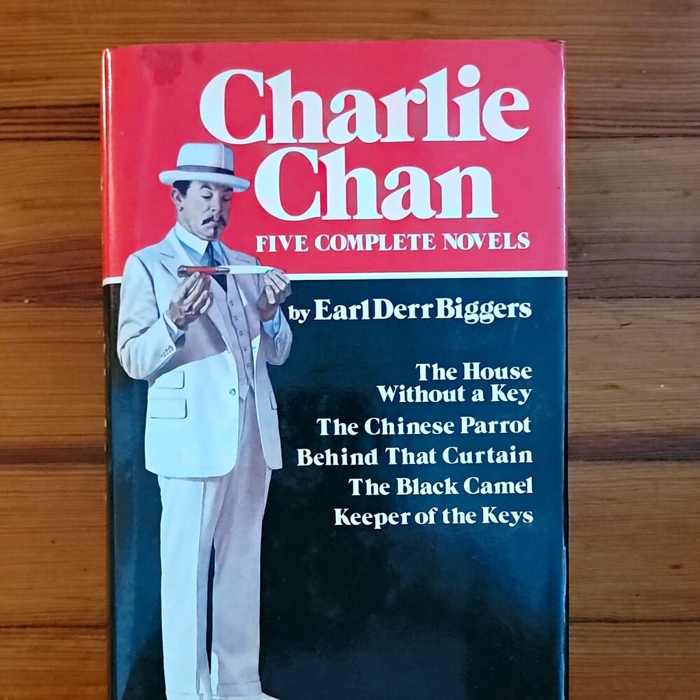 Charlie Chan: Five Complete Novels Earl Derr Biggers HC DJ Unabridged 1981